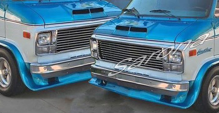 Custom Chevy G10/G20/G30 Van  All Styles Hood Scoop (1970 - 1995) - $249.00 (Part #CH-013-HS)